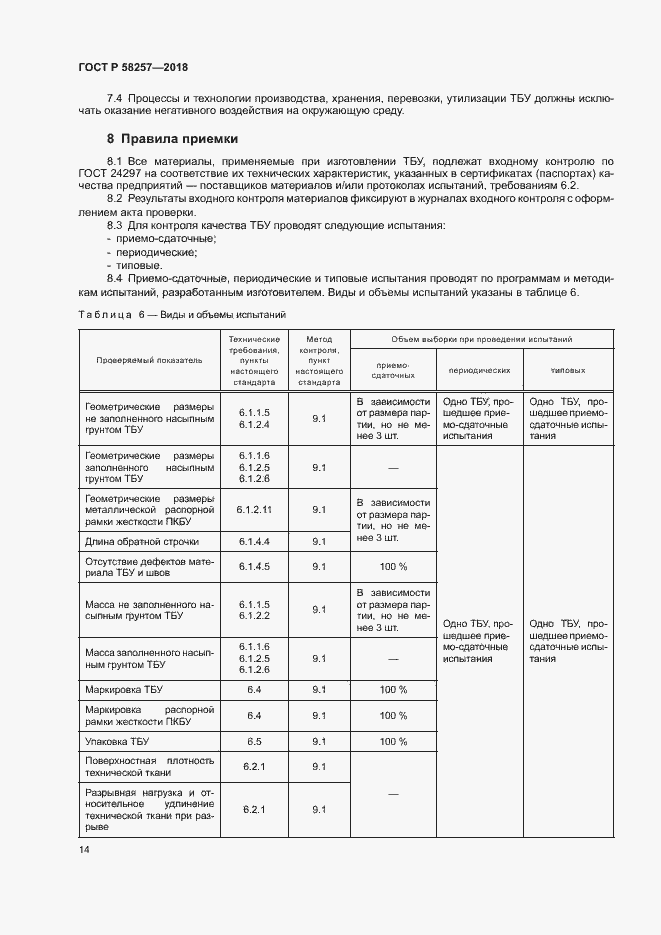 Страница 16 ГОСТ Р 58257-2018