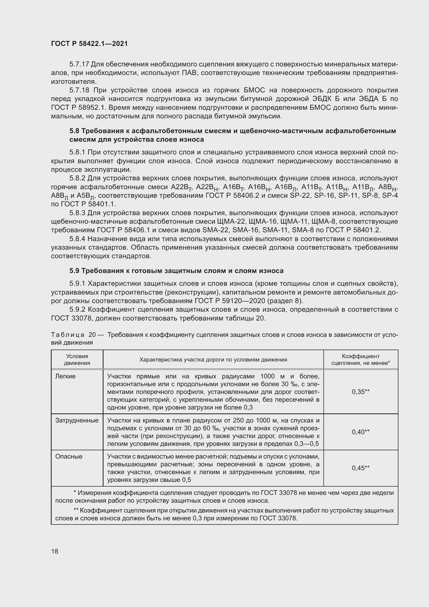 Страница 22 ГОСТ Р 58422.1-2021