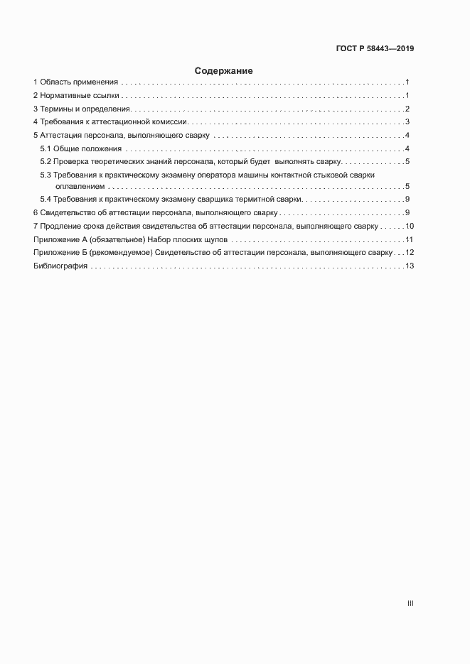 Страница 3 ГОСТ Р 58443-2019
