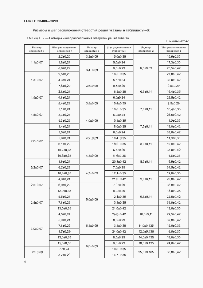 Страница 6 ГОСТ Р 58488-2019