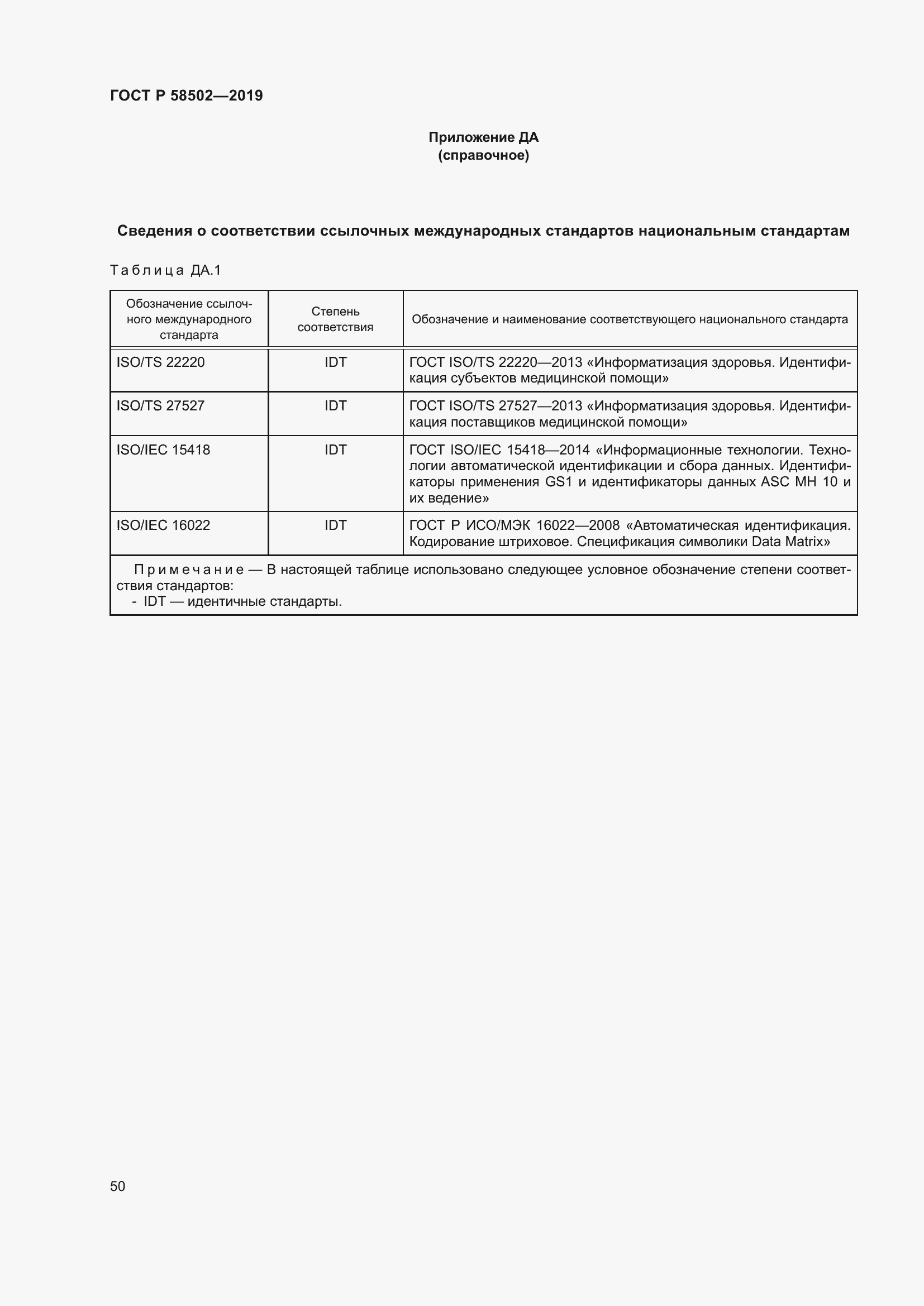 Страница 56 ГОСТ Р 58502-2019