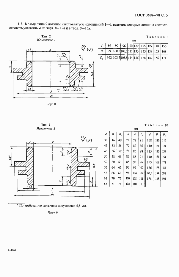 Страница 6 ГОСТ 3608-78
