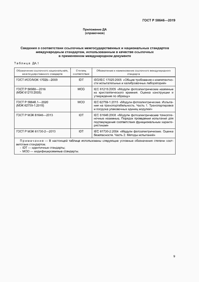 Страница 12 ГОСТ Р 58646-2019