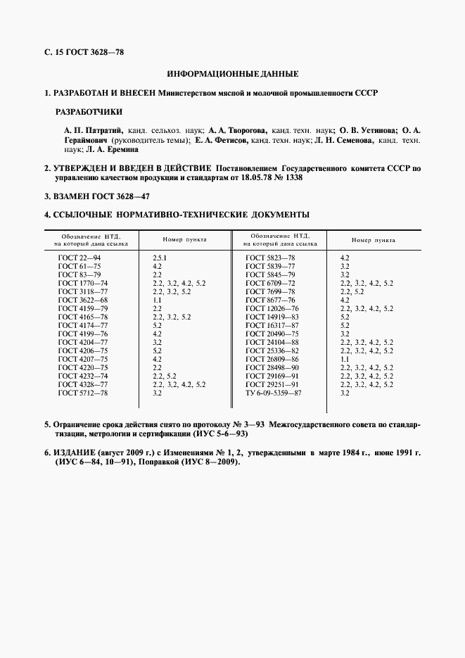 Страница 16 ГОСТ 3628-78