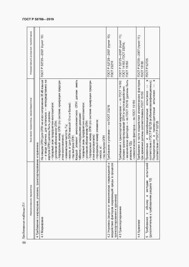 Страница 62 ГОСТ Р 58786-2019