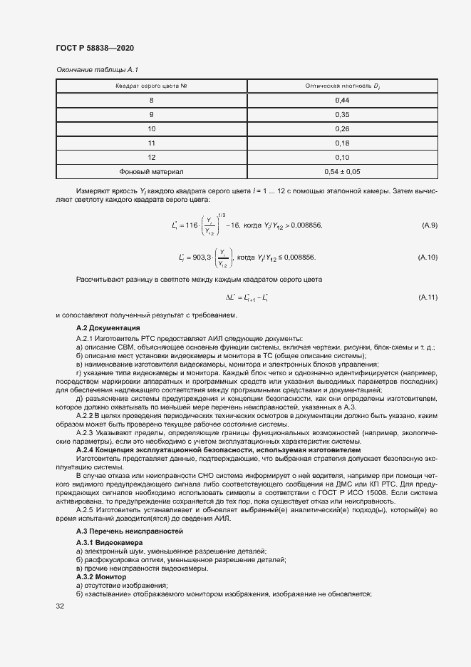 Страница 36 ГОСТ Р 58838-2020