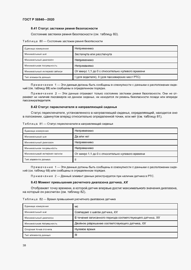 Страница 42 ГОСТ Р 58840-2020