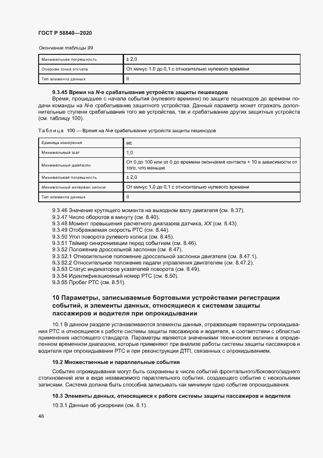 Страница 50 ГОСТ Р 58840-2020