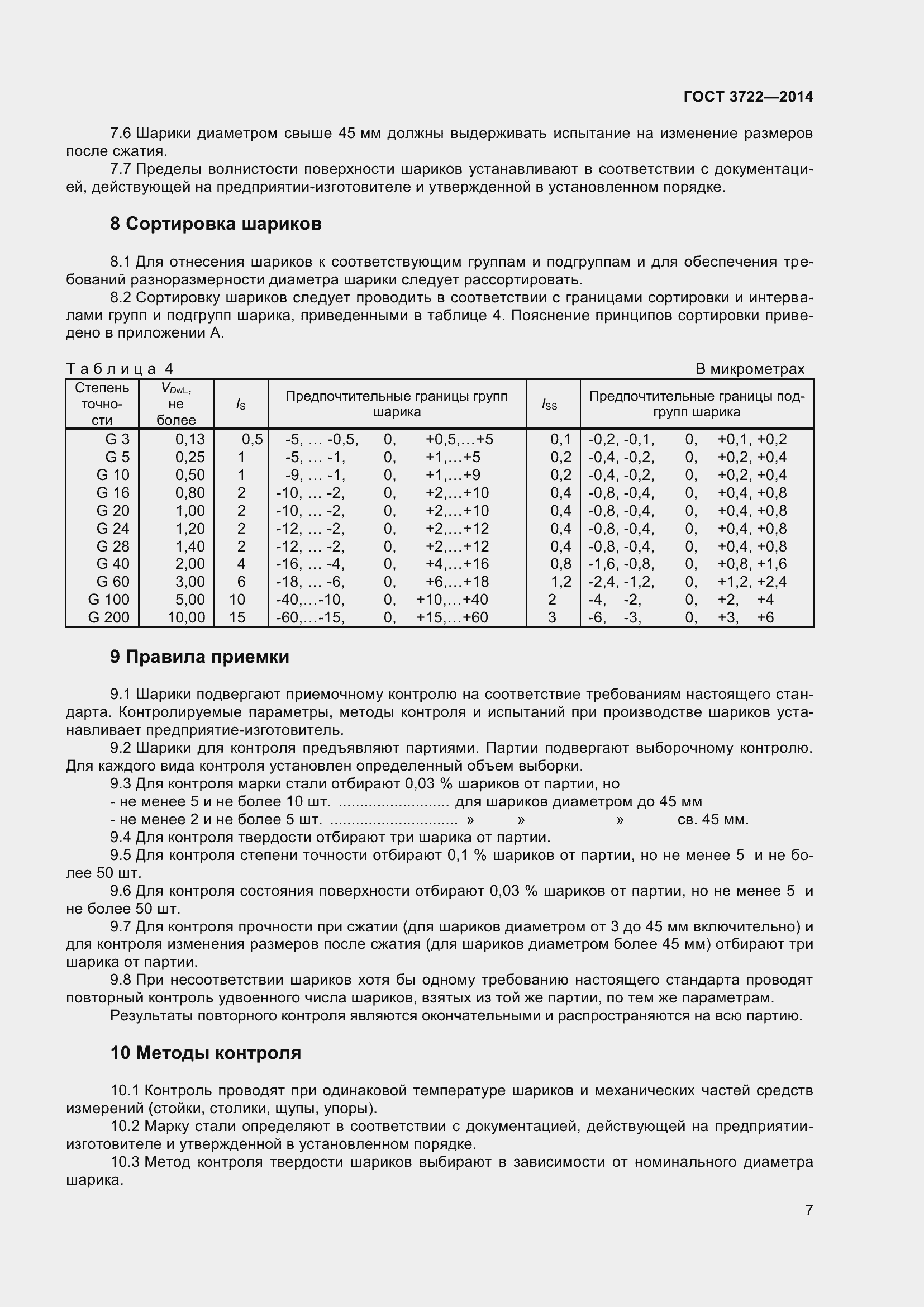 Страница 10 ГОСТ 3722-2014