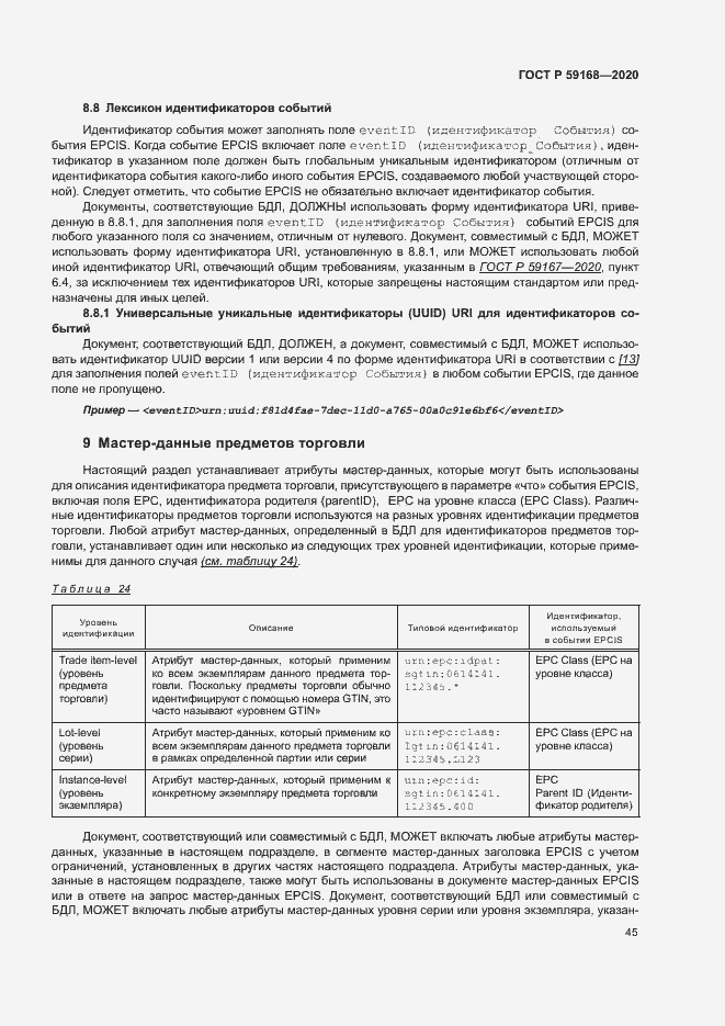 Страница 50 ГОСТ Р 59168-2020