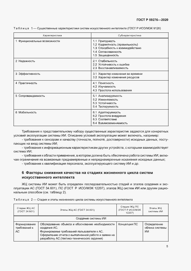Страница 9 ГОСТ Р 59276-2020