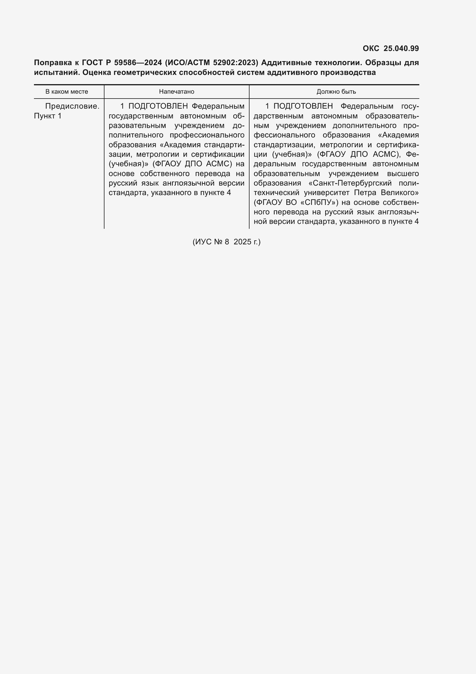 Приложение №1