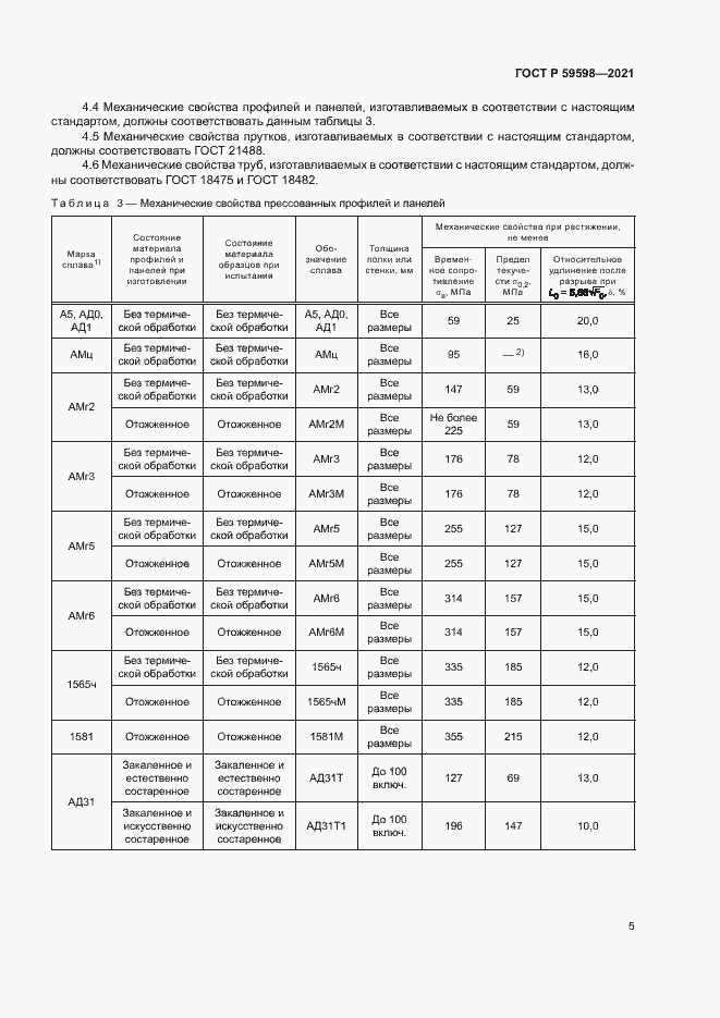 Страница 8 ГОСТ Р 59598-2021