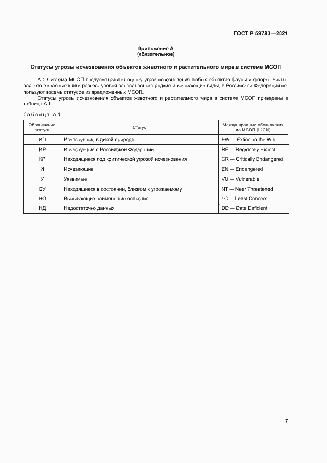 Страница 10 ГОСТ Р 59783-2021