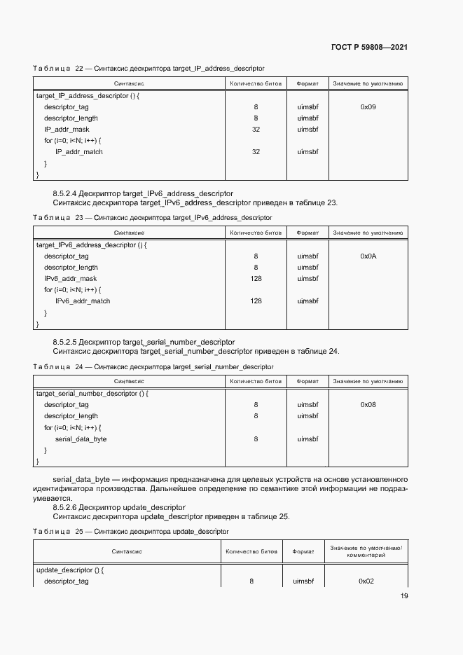 Страница 22 ГОСТ Р 59808-2021