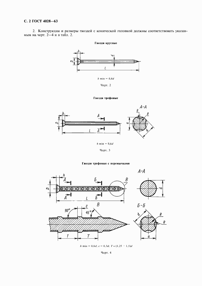 Страница 3 ГОСТ 4028-63