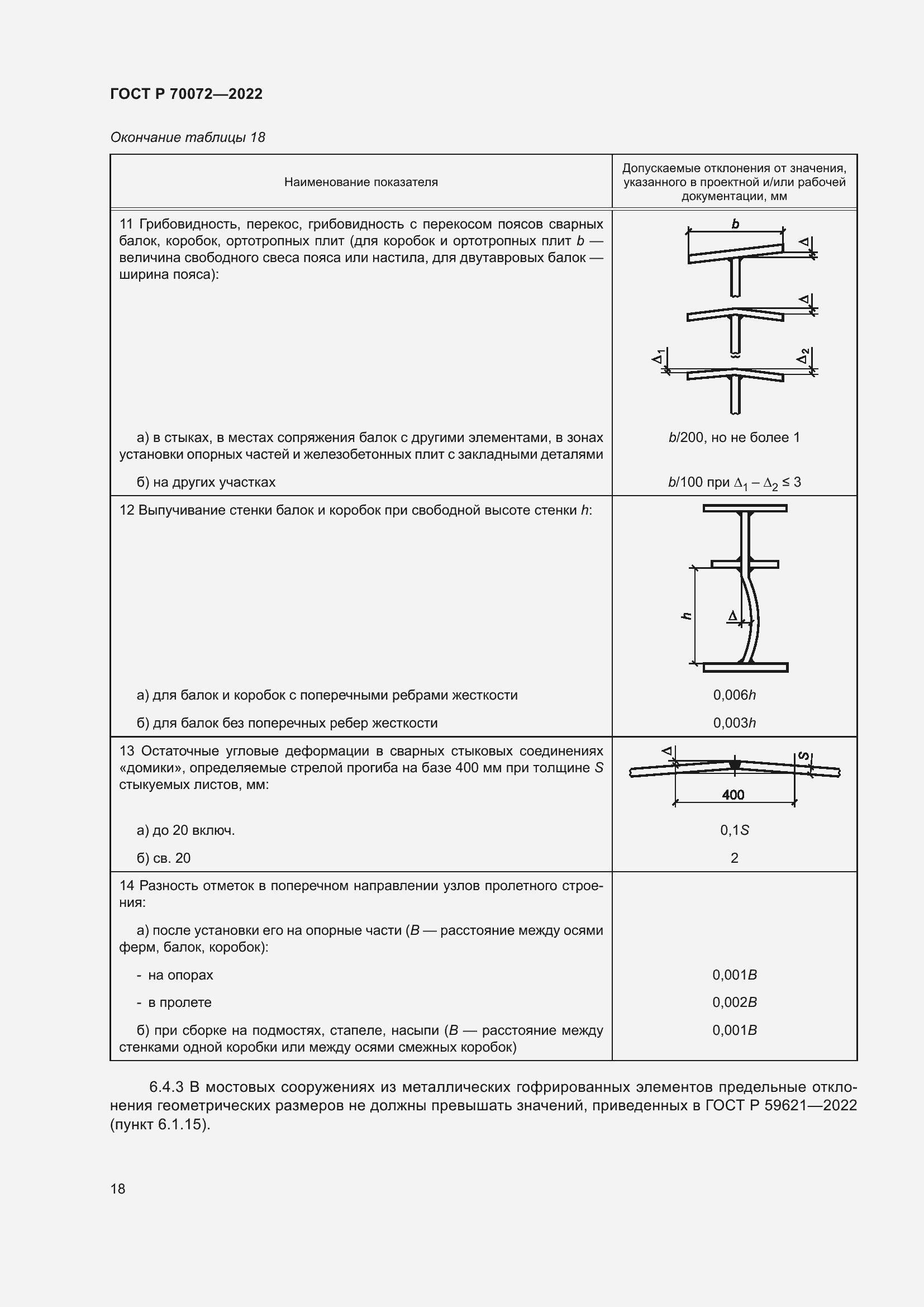 Страница 22 ГОСТ Р 70072-2022