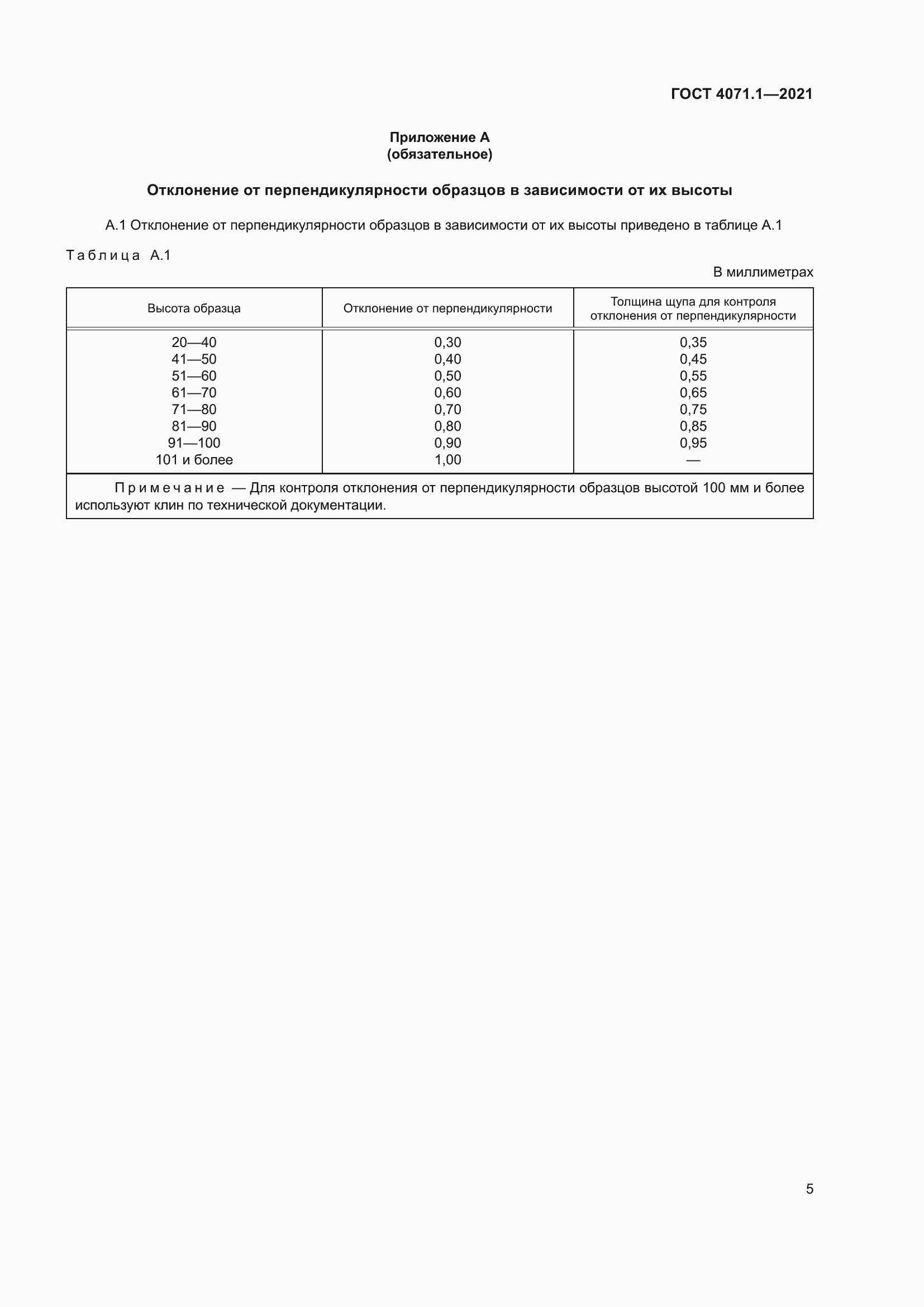Страница 8 ГОСТ 4071.1-2021
