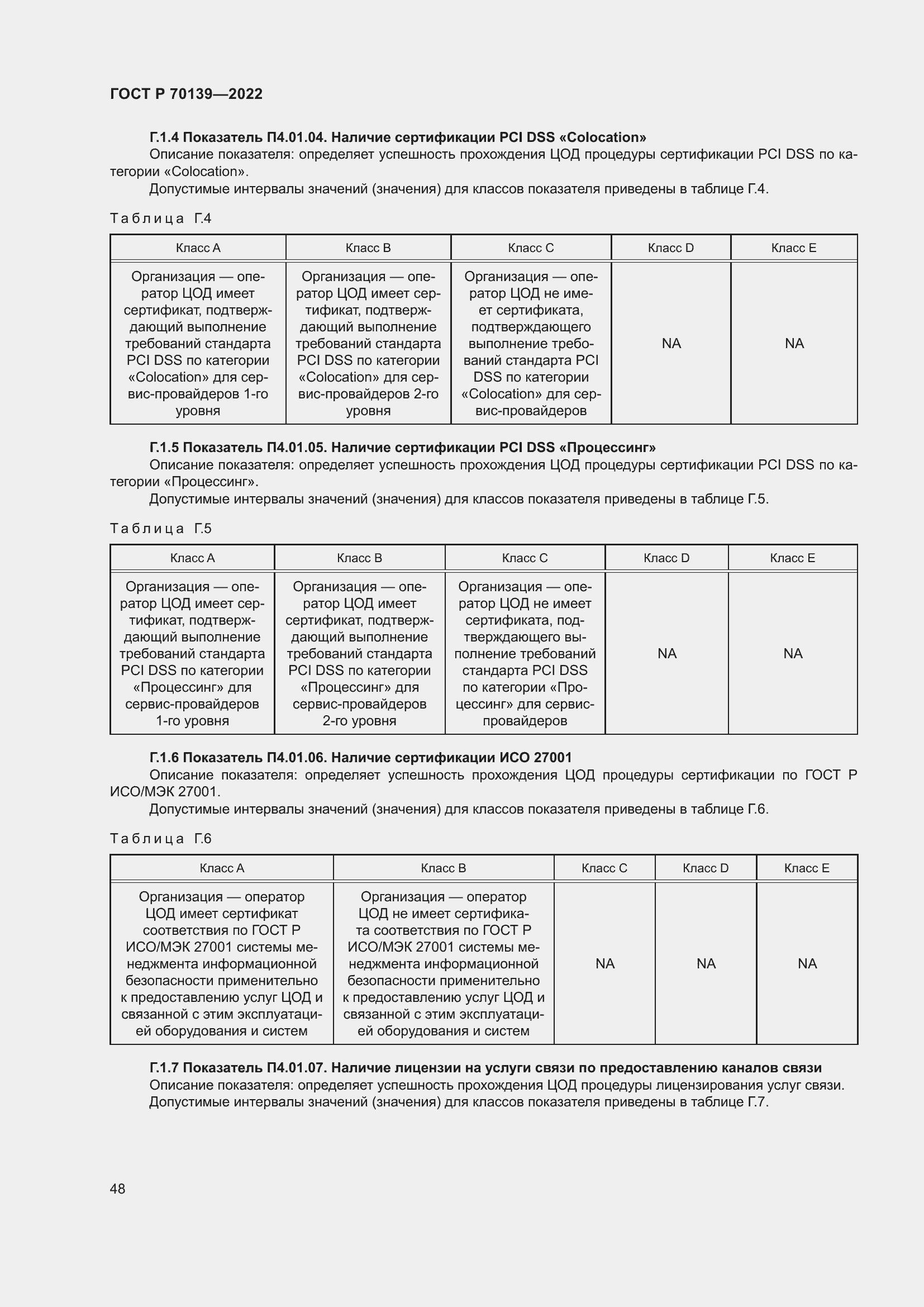 Страница 52 ГОСТ Р 70139-2022