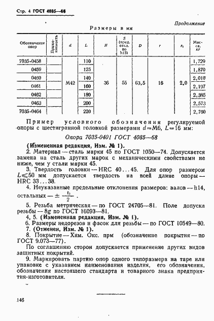 Страница 4 ГОСТ 4085-68
