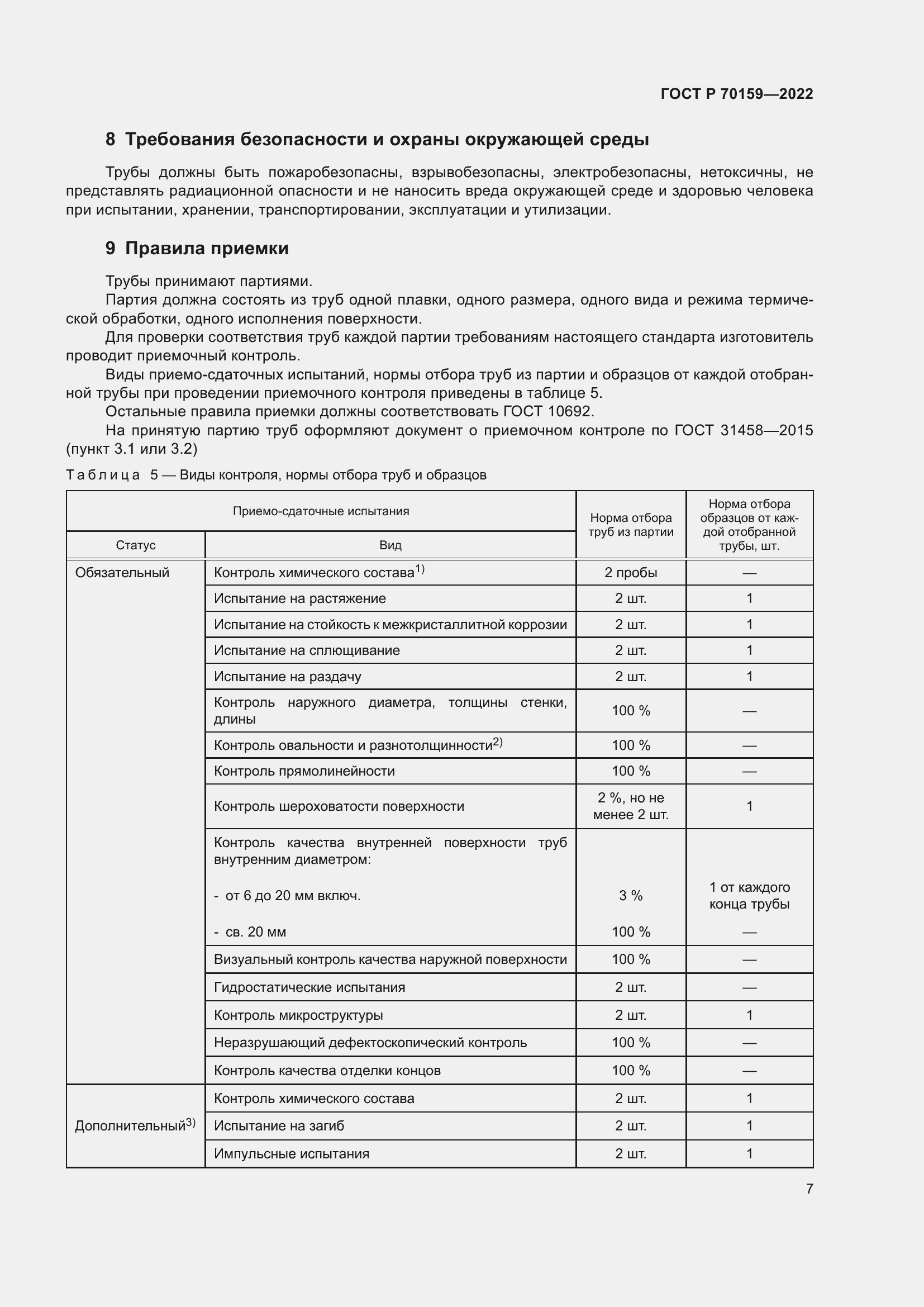 Страница 11 ГОСТ Р 70159-2022