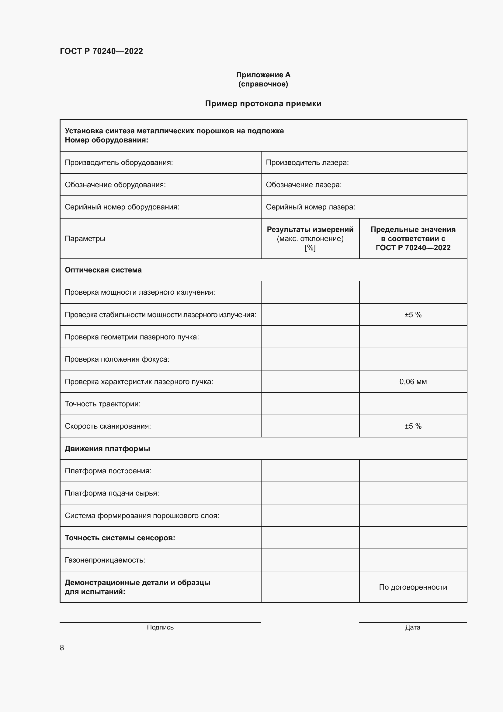 Страница 12 ГОСТ Р 70240-2022