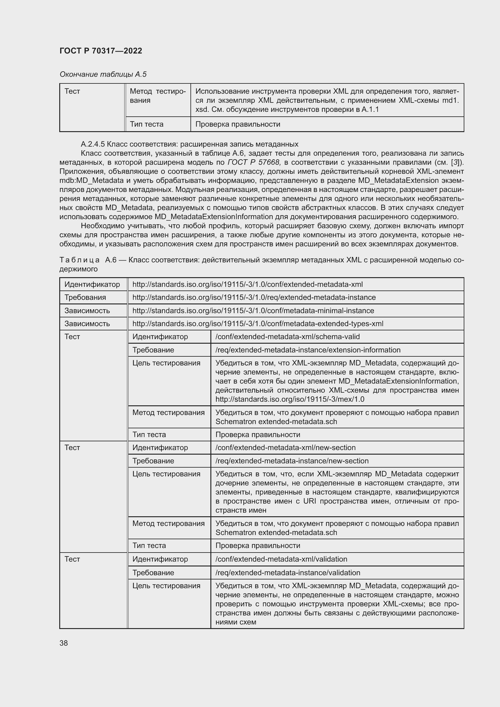 Страница 42 ГОСТ Р 70317-2022