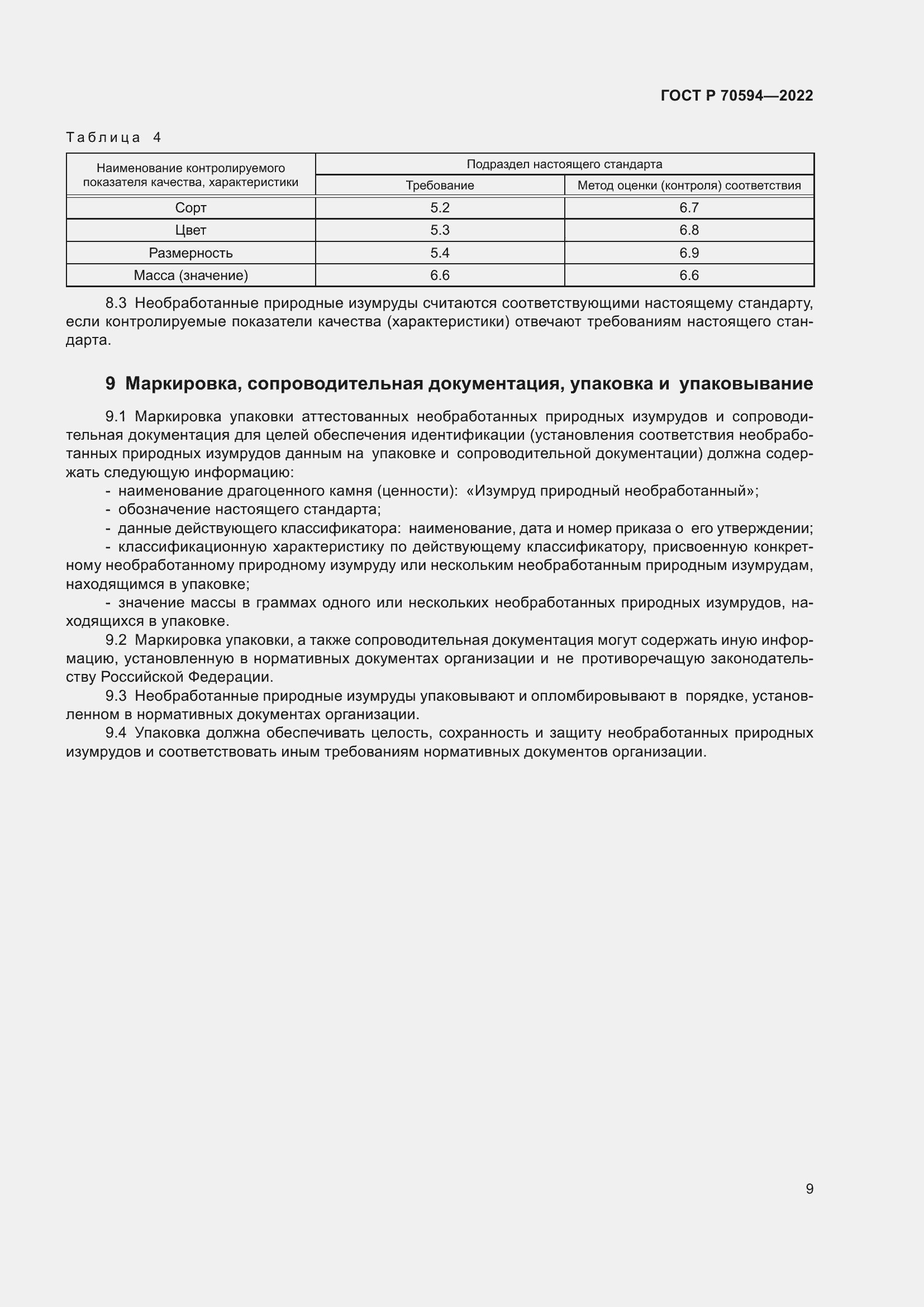 Страница 13 ГОСТ Р 70594-2022