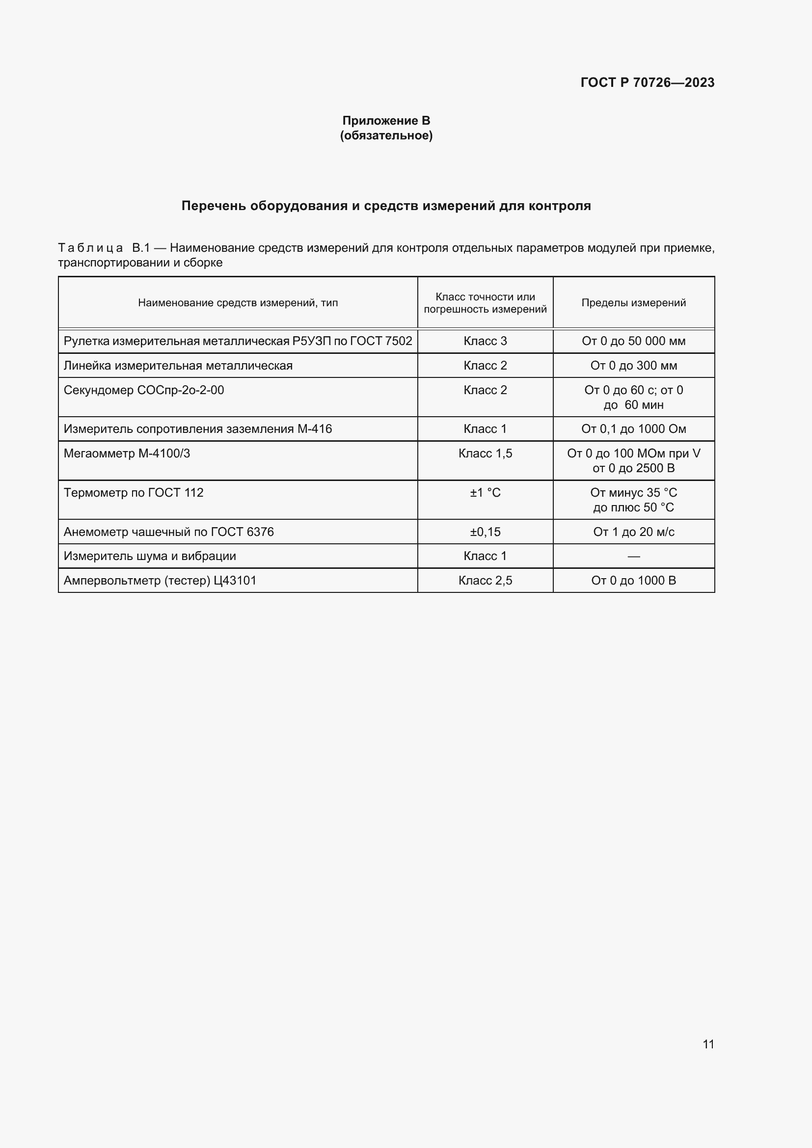 Страница 13 ГОСТ Р 70726-2023