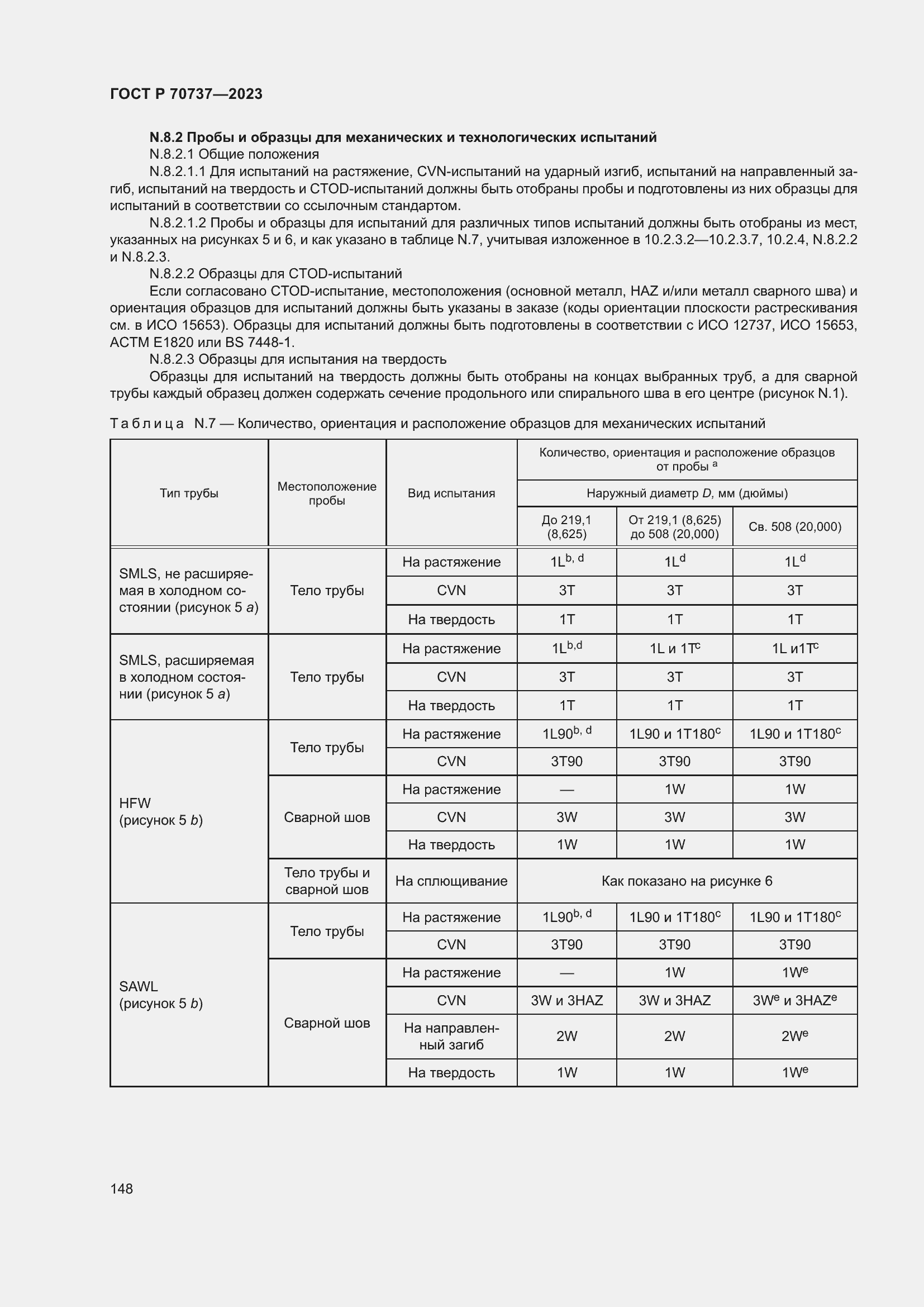 Страница 154 ГОСТ Р 70737-2023