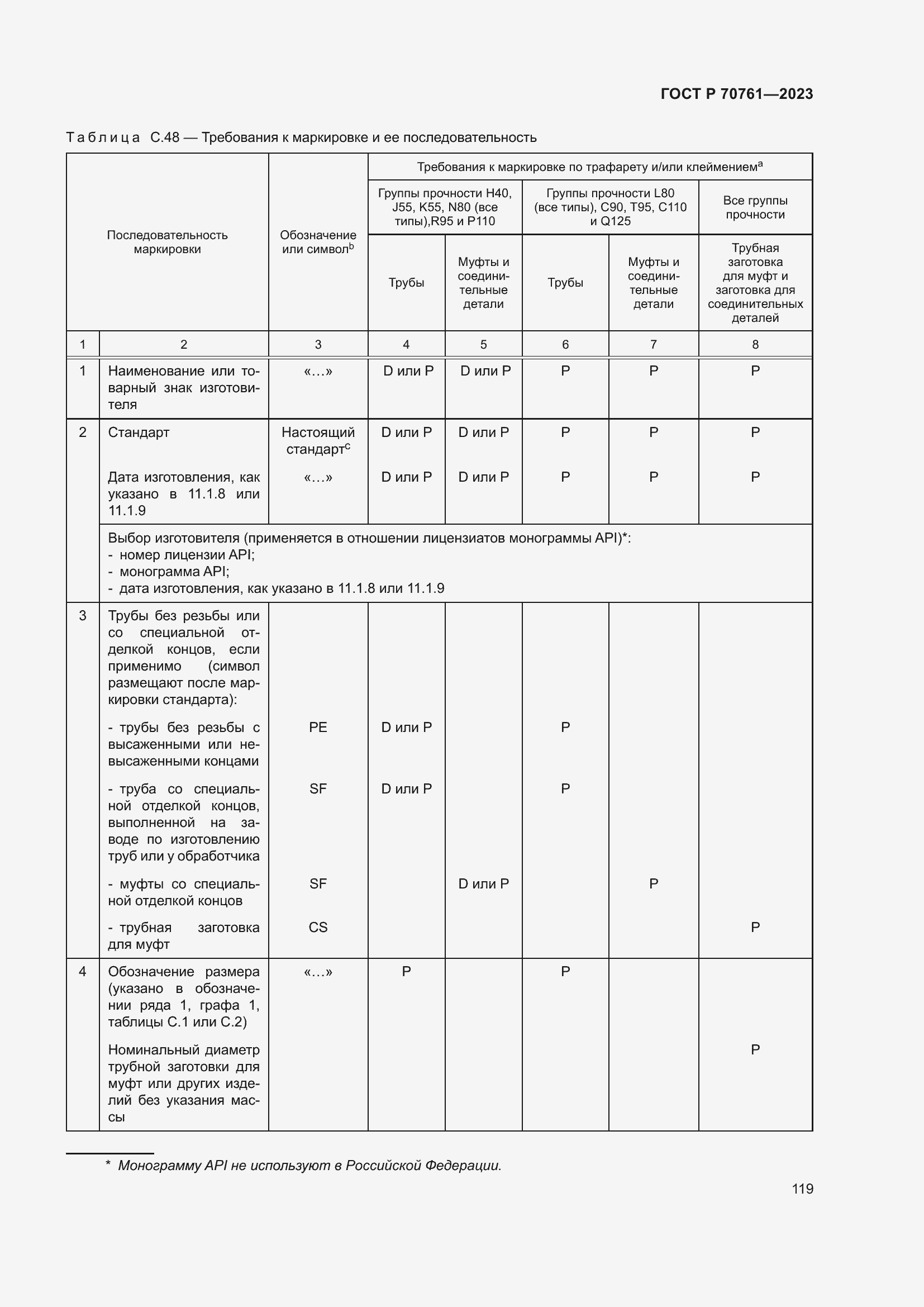 Страница 126 ГОСТ Р 70761-2023
