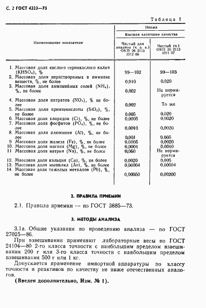 Страница 4 ГОСТ 4223-75