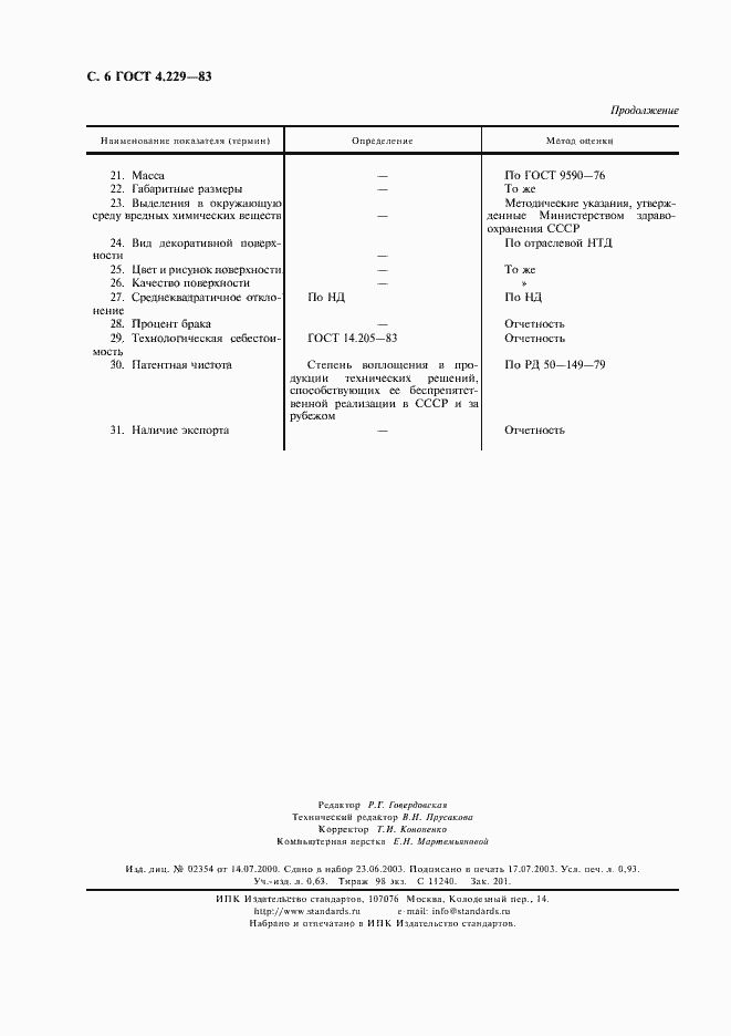 Страница 7 ГОСТ 4.229-83