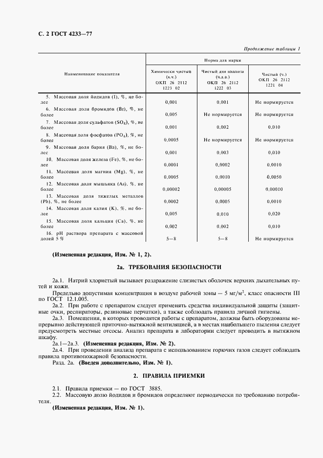 Страница 3 ГОСТ 4233-77