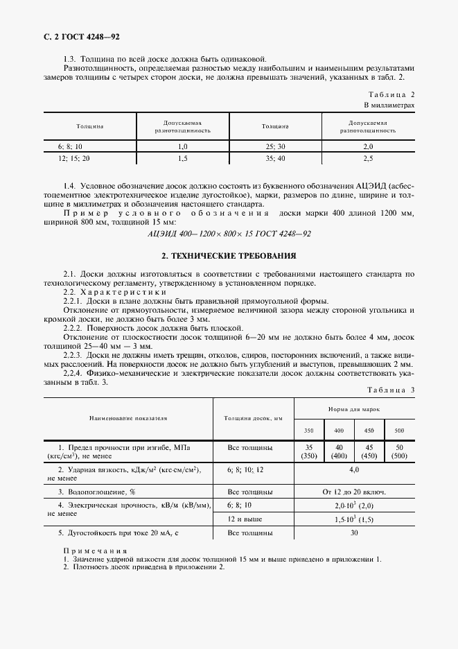 Страница 3 ГОСТ 4248-92