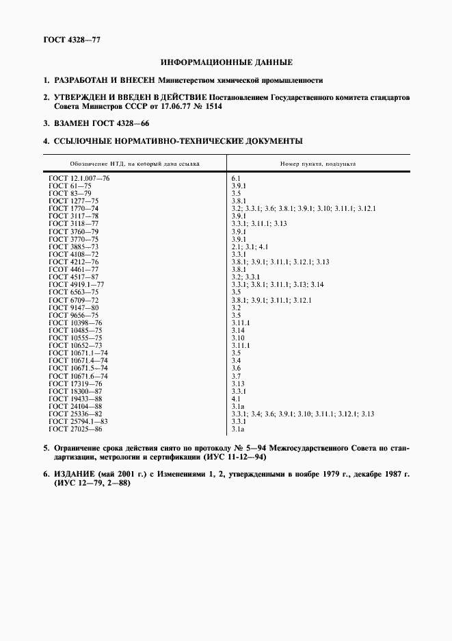 Страница 12 ГОСТ 4328-77