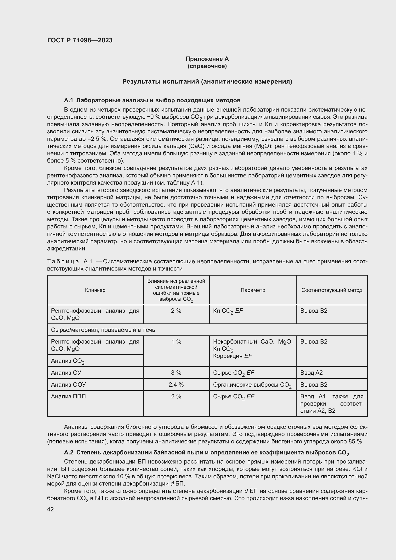 Страница 46 ГОСТ Р 71098-2023