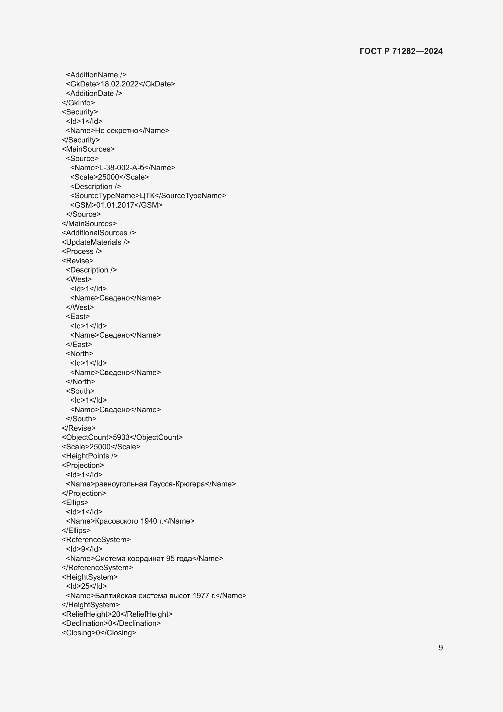 Страница 11 ГОСТ Р 71282-2024