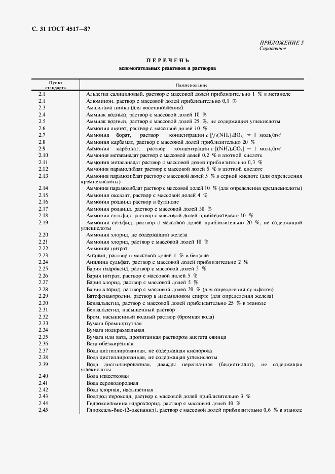 Страница 32 ГОСТ 4517-87