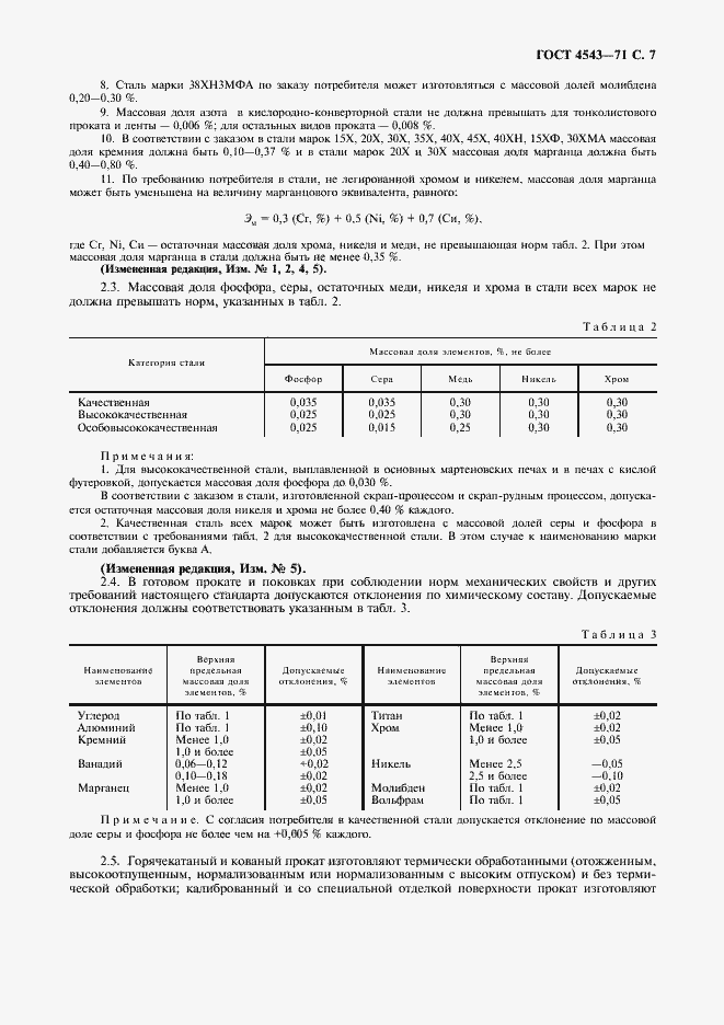 Страница 8 ГОСТ 4543-71