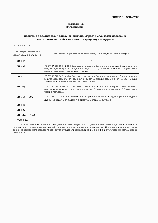 Страница 11 ГОСТ Р ЕН 358-2008