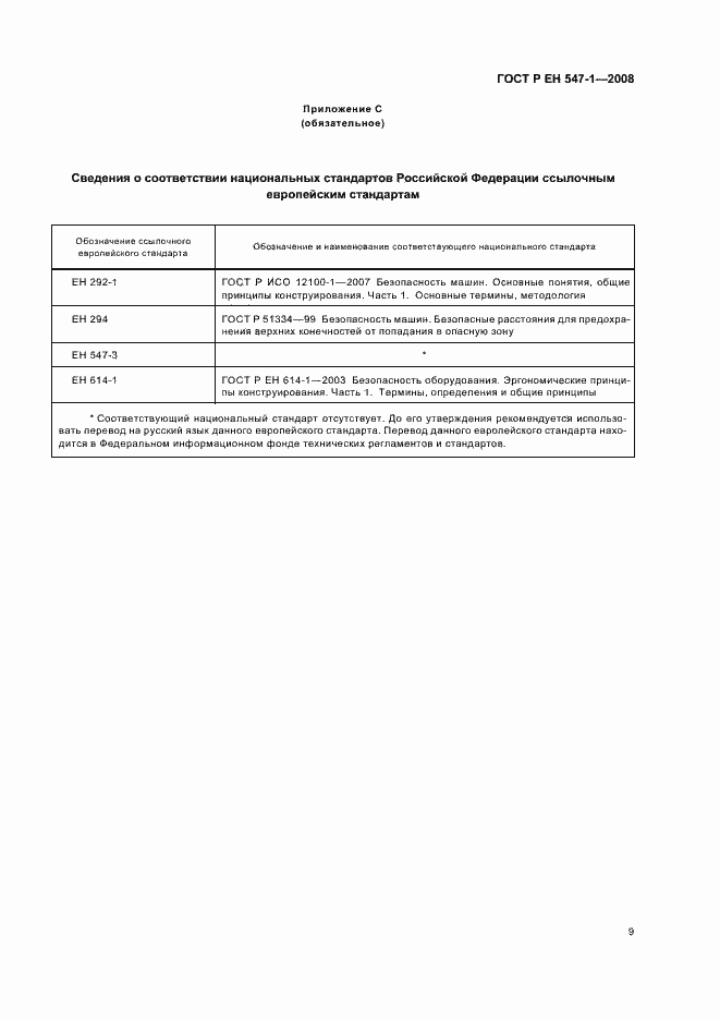 Страница 13 ГОСТ Р ЕН 547-1-2008
