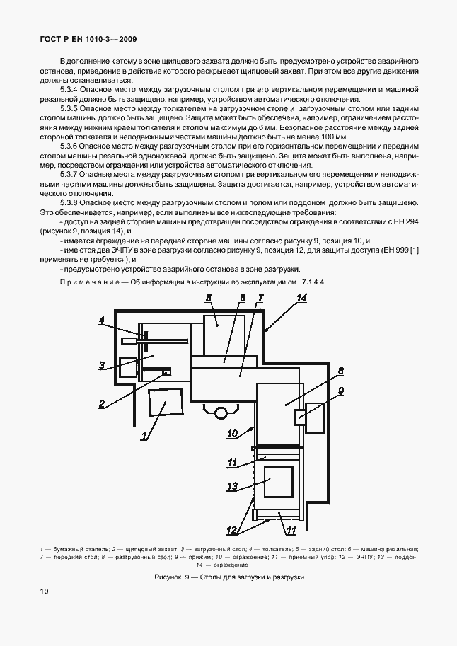 Страница 14 ГОСТ Р ЕН 1010-3-2009