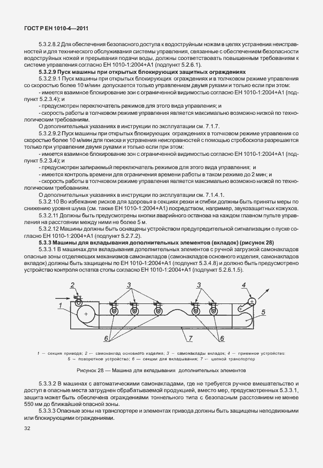 Страница 36 ГОСТ Р ЕН 1010-4-2011