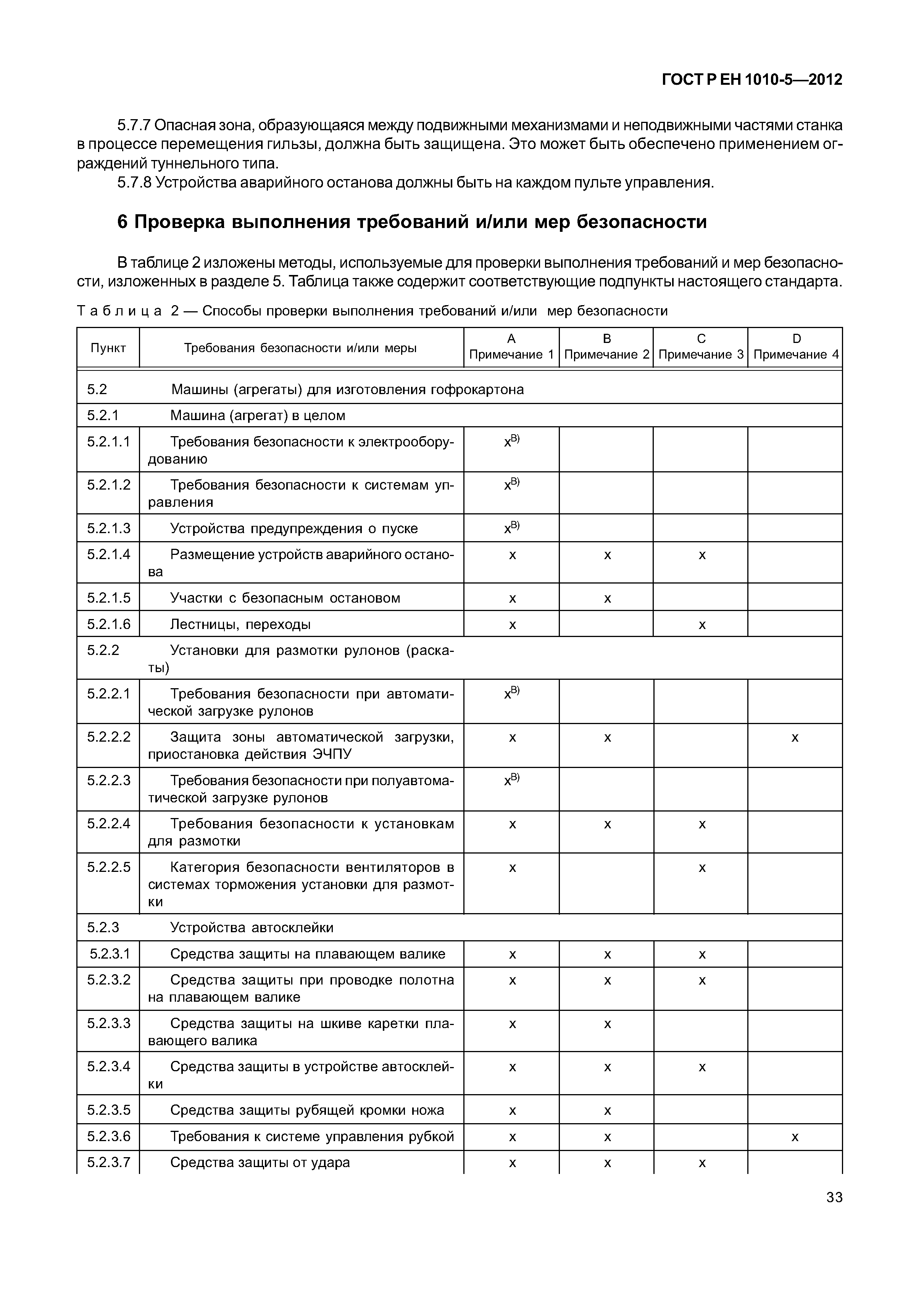 Страница 38 ГОСТ Р ЕН 1010-5-2012