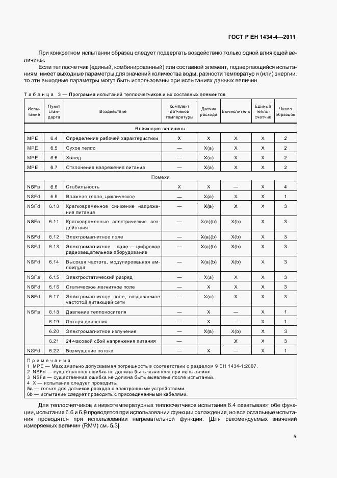 Страница 11 ГОСТ Р ЕН 1434-4-2011