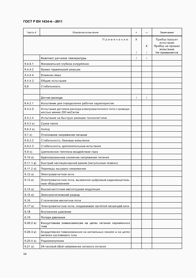 Страница 40 ГОСТ Р ЕН 1434-4-2011