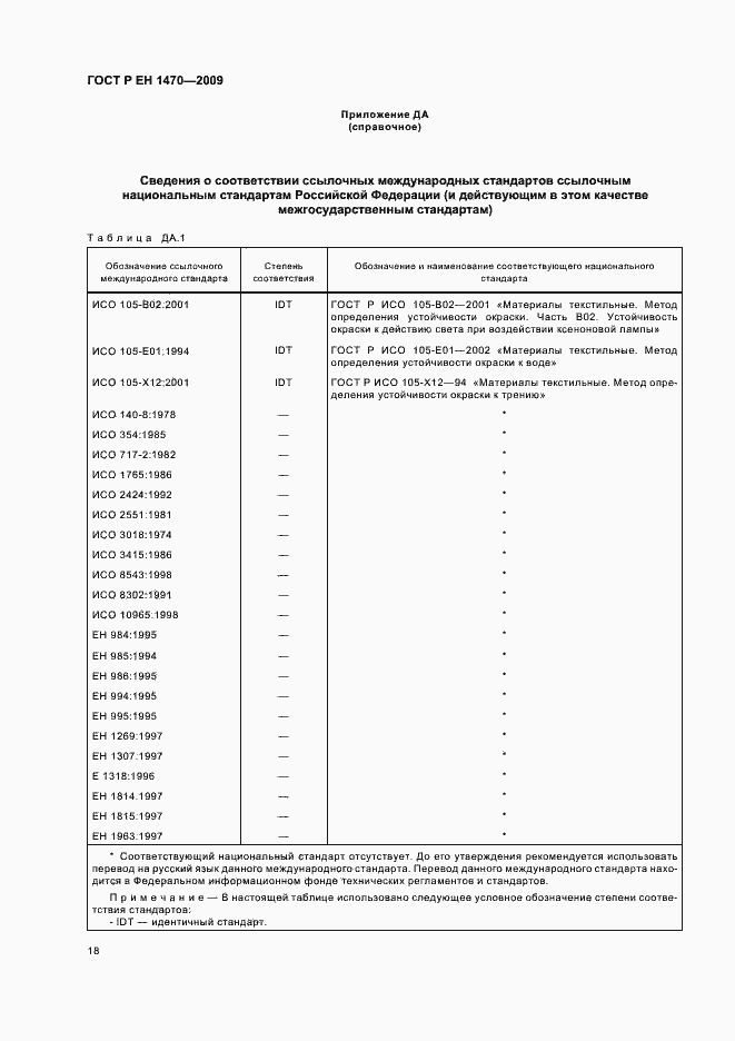 Страница 22 ГОСТ Р ЕН 1470-2009