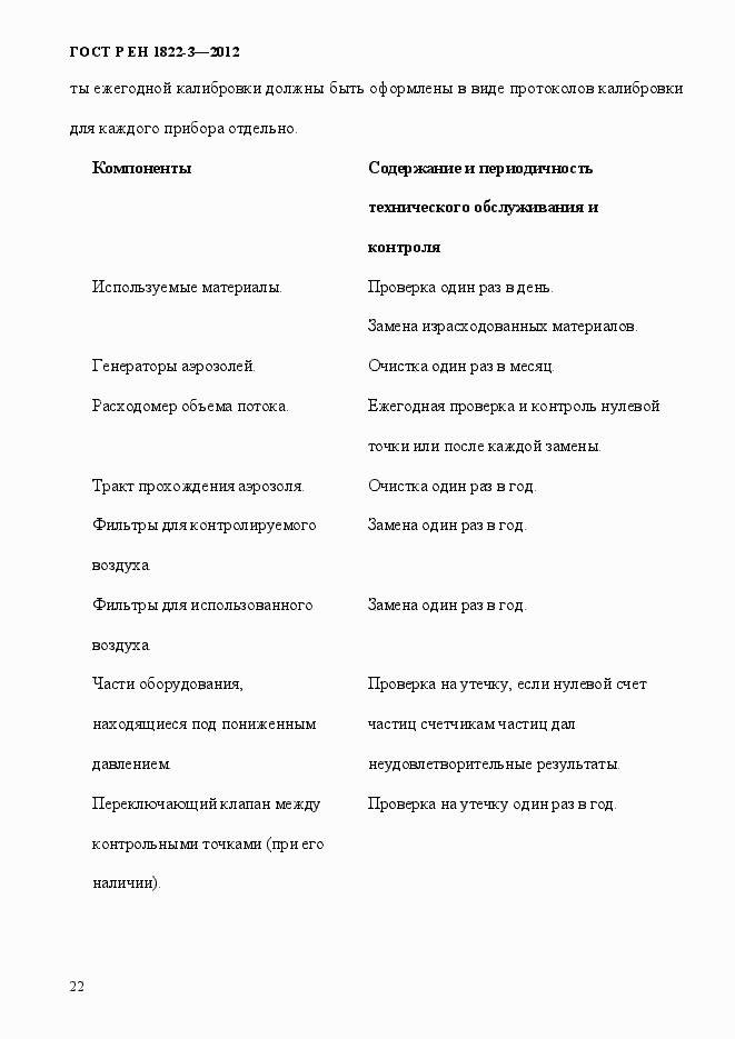 Страница 28 ГОСТ Р ЕН 1822-3-2012