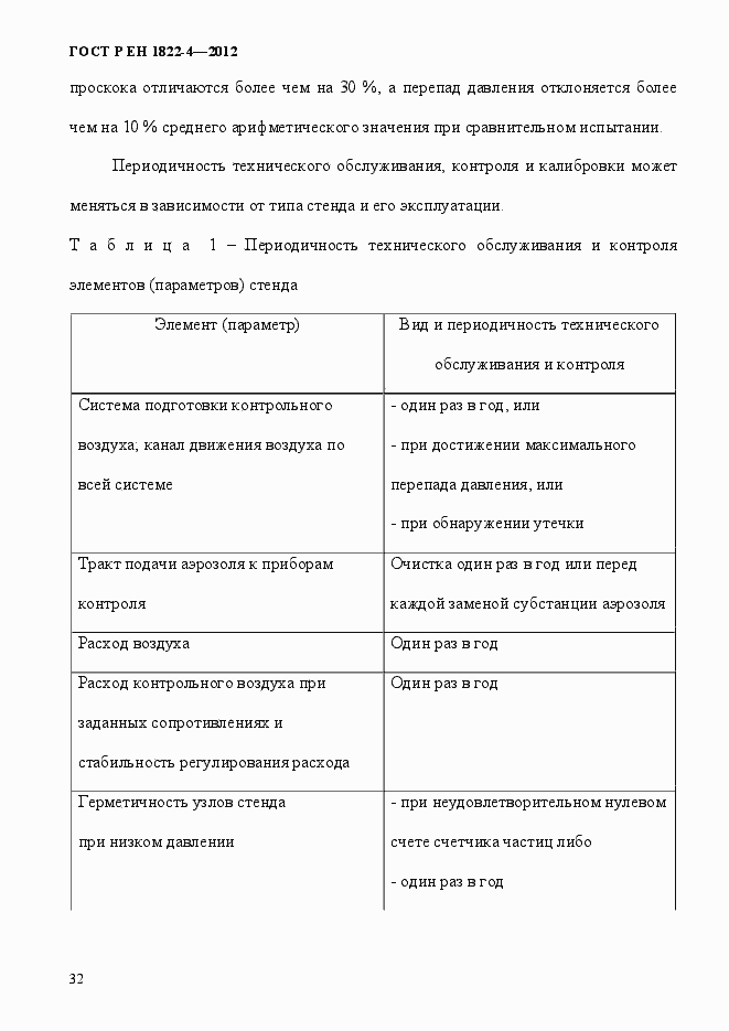 Страница 40 ГОСТ Р ЕН 1822-4-2012